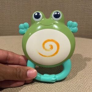 Green and Orange Frog Learning Toy